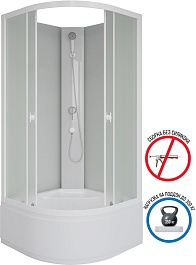 Niagara Душевая кабина Promo P90/40/MT/BK – фотография-1